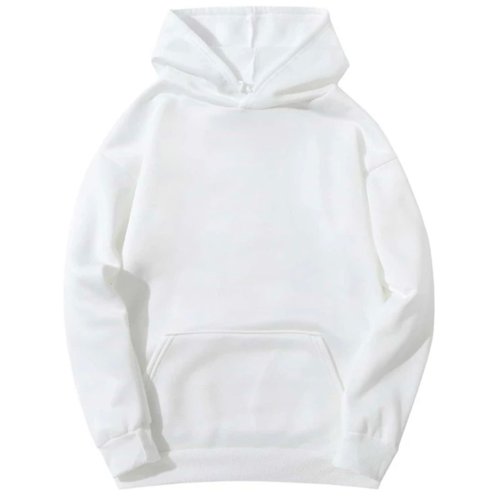 Kangaroo Pocket Thermal Lined Drawstring Hoodie
